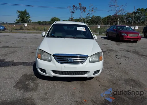 2009 Kia Spectra Ex from USA, damaged, VIN KNAFE221295656744